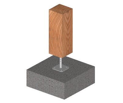 Pätka dreveného piliera BV/P